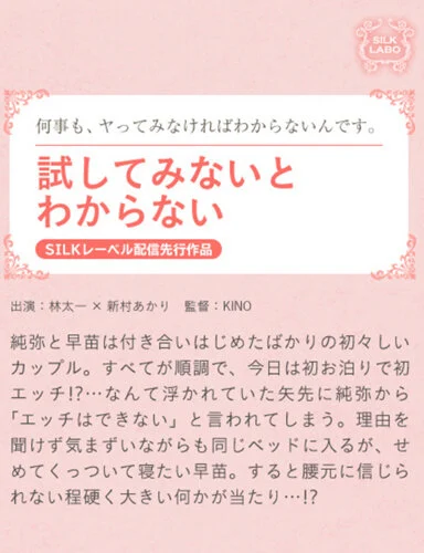 試してみないとわからない