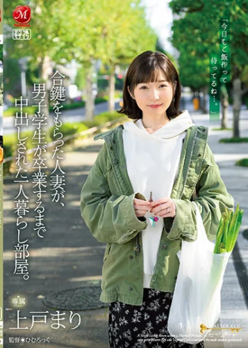 合鍵をもらった人妻が、男子学生が卒業するまで中出しされた一人暮らし部屋。 上戸まり