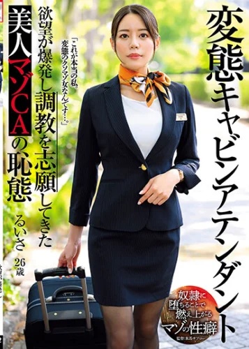変態キャビンアテンダント 欲望が爆発し調教を志願してきた美人マゾCAの恥態 都月るいさ
