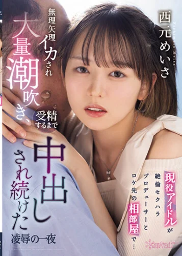 現役アイドルが絶倫セクハラプロデューサーとロケ先の相部屋で… 無理矢理イカされ大量潮吹き、受精するまで中出しされ続けた凌●の一夜 西元めいさ
