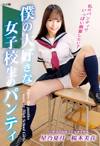 僕の大好きな女子校生のパンティ