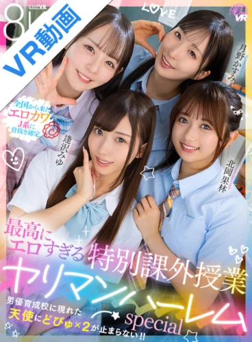 【VR】最高にエロすぎる特別課外授業 ヤリマンハーレムspecial 逢沢みゆ 北岡果林 月野かすみ 西元めいさ