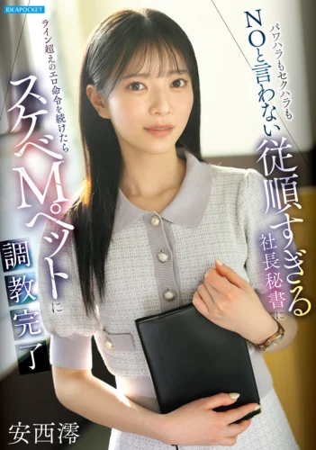 パワハラもセクハラもNOと言わない従順すぎる社長秘書にライン超えのエロ命令を続けたらスケベMペットに調教完了 安西澪