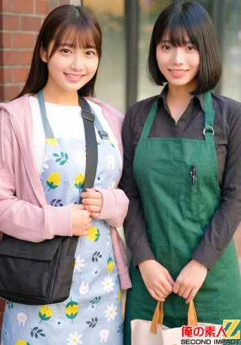 仕事の合間に生筆おろしセックス 現役保育士はなさん（24）とカフェ店員すなおさん（23）