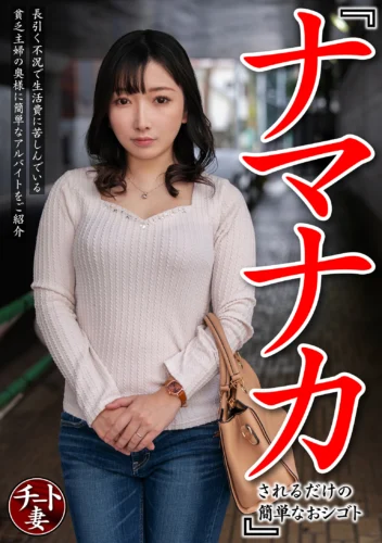 『ナマナカされるだけの簡単なおシゴト』長引く不況で生活費に苦しんでいる貧乏主婦の奥様に簡単なアルバイトをご紹介（CNSTV-030）